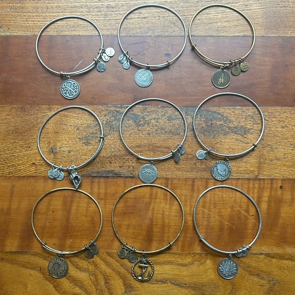 Bundle of Alex and Ani Bracelets - Picture 1 of 10